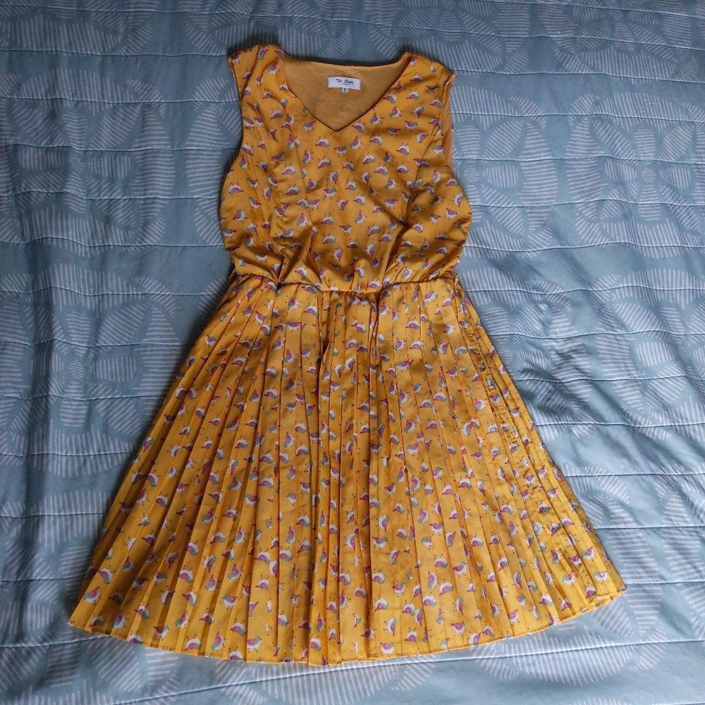 Yellow Bird Dress